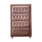 Pink 4-Drawer Chest B062P209049