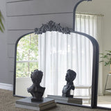 40" x 31" Classic Design Large Arch Mirror and Baroque Inspired Frame for Living Room Bathrrom W2078127697