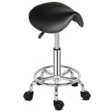 Saddle Stool Ha Ha Feet Rotation Bar Stool Black 56765633