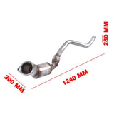 Left & Right Catalytic Converter Replacement for Chrysler 300 Dodge Magnum Charger 5.7L V8 RWD 24675596