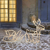 Christmas Reindeer and Sleigh 39781677