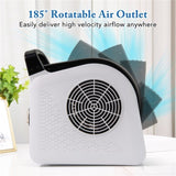 3-Speed High Velocity Air Mover - 250/287/325 CFM, 185&deg Rotatable Head for Targeted 48529615