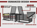 83"Thickened Chicken Coop Durable Pigeon Cage Outdoor Use Comfortable Poultry Cage For Home Breeding W2887P470168