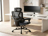 Ergonomic Mesh Office Chair with Adjustable Headrest & Lumbar Support, 90&deg-135&deg Reclining 58635067