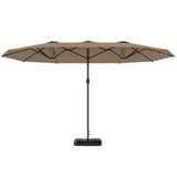 Outdoor beach umbrella/Double-Sided Sun Umbrella 53914318