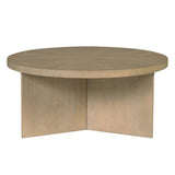 Sadie Round Coffee Table Reclaimed Greige B035P341174