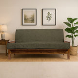 Memory Foam Infused Futon Mattress Full XL Washable Removable Cover, Heavy-Duty Zipper, Thick B181P351992