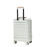 24" Luggage Lightweight Suitcase TSA Lock USB port Luggage Wheel lock Artificial leather Top handle W284P178344