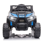 ZUN 12V kids Ride On Mini UTV, Electric Car with Front LED Lights and Horn, Single Seat with a Safety W2181137739