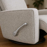 Man Wah Gellar Upholstered Swivel Recliner, Birch B2707P311878