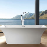 Freestanding Bathtub Faucet with Hand Shower W1533125181