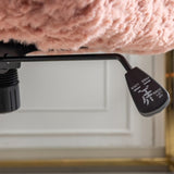 Furniture Office Chair,Artificial rabbit hair Home Office Chair with Golden Metal Base,Adjustable 58136779