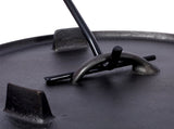 Pre-Seasoned Cast Iron Dutch Oven With Skillet Lid, Outdoor Camping Deep Pot for Camping Fireplace 02797911