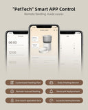 Smart Automatic Cat Feeder - WiFi Cat Food Dispenser with APP Control Up to 15 Portions 05926593