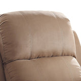 Brown Recliner with Pillow Top Arm B062P215450