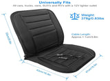 Heated Car Seat Cushion 12V Auto Seat Cover Warmer with Adjustable Temperature Controller for Cars 40179311