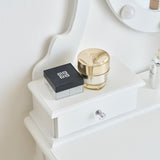 Vanity Set with 3-Color Dimmable Lighted Mirror, Makeup Dressing Table with Power Outlet, Drawers 08049792