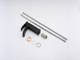 Waterfall Spout Bathroom Sink Single Handle Faucet with Pop-Up Drain 10093036