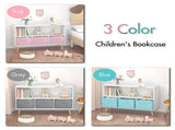 Kids bookcase with Collapsible Fabric Drawers, Children's Book Display, Toy Storage Cabinet 15986416