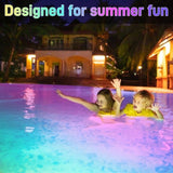 20W Smart LED Pool Lights with 26ft Cord and APP Control IP68 Waterproof, Color Changing Magnetic 99135574