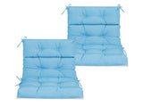 High Back Chairs Set of 2, Waterproof Outdoor Rocking Chair with Ties, Rocking Chair 78696942