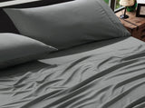 Bed Sheets 4-Piece Set OEKO-TEX Certified Bedding with Fitted Sheet, Flat Sheet & Pillowcases 43758329
