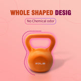 ZUN Kettlebell Sets, Strength Training Kettlebells Weight Set for Women, Vinyl Coated Kettle Bell for 74896720