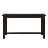 4pc Counter Height Dining Set Espresso Finish Counter Height Table w Drawer Built-in USB Ports Power B011P151855