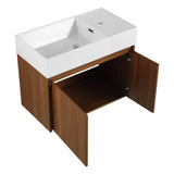 30 Inch Bathroom Cabinet With Sink,Soft Close Doors,Float Mounting Design, For Small Bathroom W999P228750
