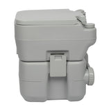 ZUN 20L Portable Removable Flush Toilet with Double Outlet 98768809