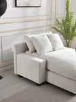 ZUN Modern Luxury Sofa Couch for Living Room Quality Upholstery Sleeper Sofa Bed Daybed Beige W1097P232983