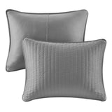 3 Piece Quilt Set Grey King/Cal King B035129039