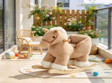 Plush Rocking Horse with Seat Belt & Realistic Sound, Ride-On Rocker for Toddlers Ages 1836 Months, 10773239