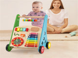 Multifunctional Wooden Baby Walker - 7 Activity Center , 3 Years 51326210