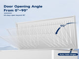 ORIKOOL Chest Freezer 7.0 Cu.ft Solid Top Commercial Deep Chest Freezers with Lockable Stay-Open Lid W2095126140