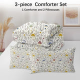3 Pieces Mushroom Decoration Comforter Set Soft Bedding Set for Kids Down Alternative Twin Size 67844065