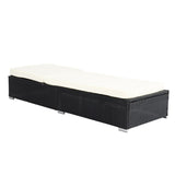Three-Piece Flat Bed Black Four-Wire 59219474