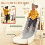 ZUN Kids Swing-N-Slide with Bus Play Structure, Freestanding Bus Toy with&Swing for Toddlers, Bus PP299290AAE