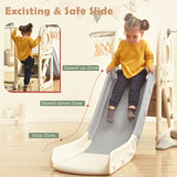 ZUN Kids Swing-N-Slide with Bus Play Structure, Freestanding Bus Toy with&Swing for Toddlers, Bus PP299290AAE