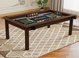63" x 40" Board Game Table with Removable Table Top for 46 Players, Gaming and Dining Table with 21490361