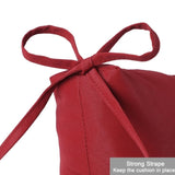 2 Pcs Set High Back Patio Chair Cushions, Tufted Rocking Chair Cushions, Adirondack Cushions for W419P287335