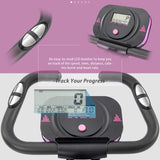 Folding Exercise Bike, Fitness Upright and Recumbent X-Bike with 16-Level Adjustable Resistance, Arm MS187237AAH