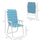 ZUN Folding Camping Chairs / beach chair （Prohibited by WalMart） 48875966