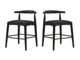 BAR STOOL IN BLACK FABRIC N771P339893H