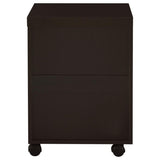 Cappuccino 3-Drawer File Cabinet B062P153729