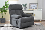 ZUN Oversized Power Lift Recliner Chair for Elderly, Electric Fabric Recliner Chair for Seniors, Home W1028P261272