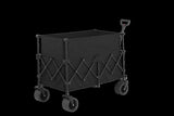 Beach Wagon,Collapsible Wagon 220lbs with Big Wheels Foldable Wagon Carts, Heavy Duty 300L Folding W640P256856