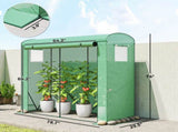 Garden Bed with Mini Greenhouse 62256797