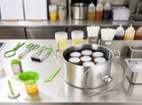 9-Piece Stainless Steel Water Bath Canning Starter Kit, Includes Pot, Rack, Lid, Funnel, Tongs, Jar 65975161
