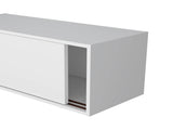 White Floating Cabinet with Sliding Door B062P252214